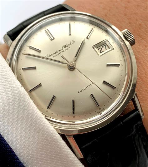 iwc vintage automatic|authentic vintage iwc watches.